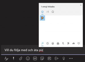 Emojis i meddelanden