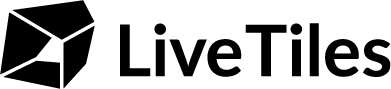 LiveTiles Logo - Black